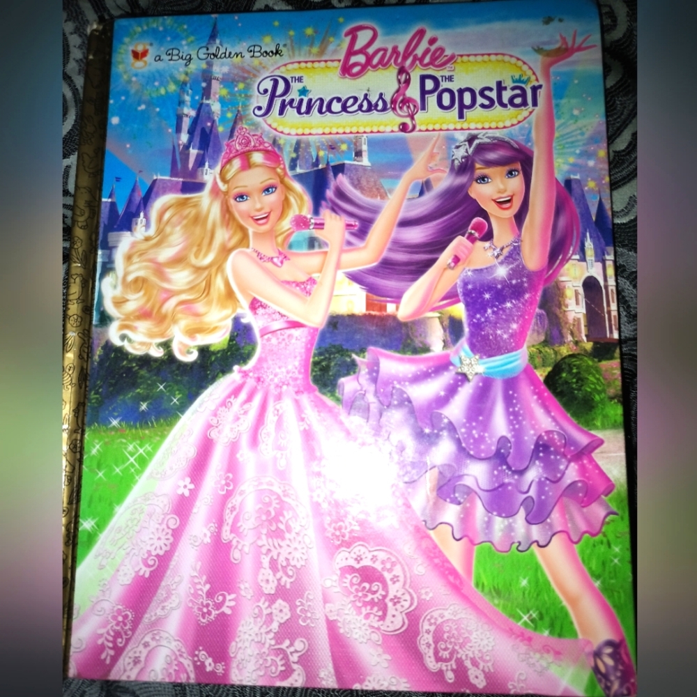 Barbie The Princess & The Popstar book